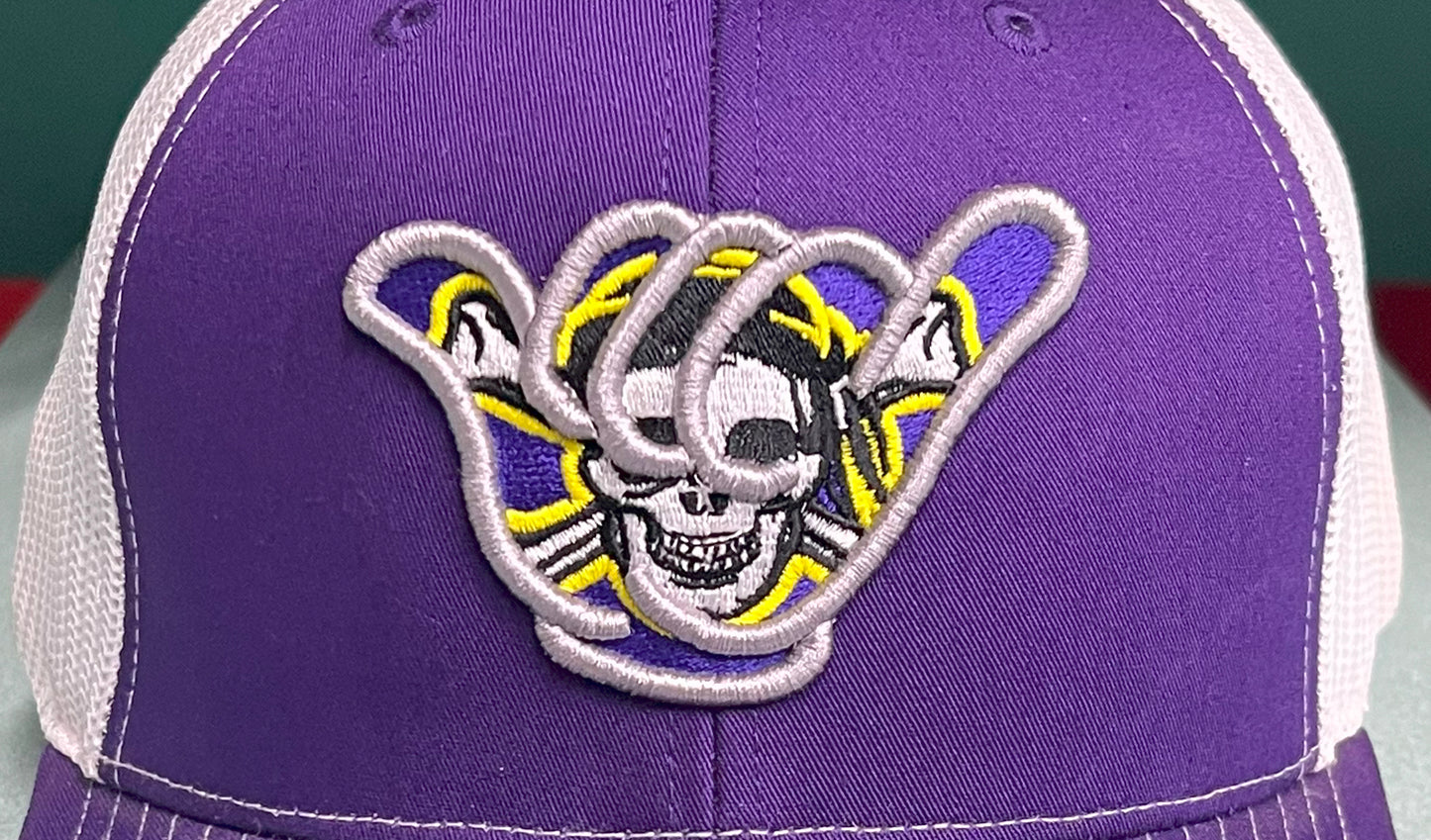 ECU Pirates Hang Loose Hand Hat - R112 Purple/White