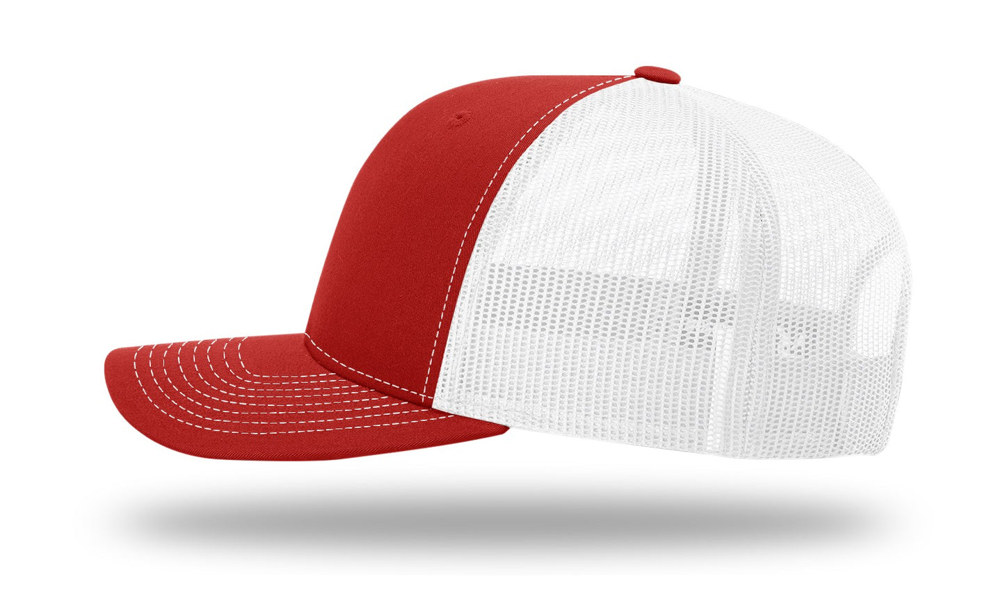 WSL Red/White R112 Red/White Snapback