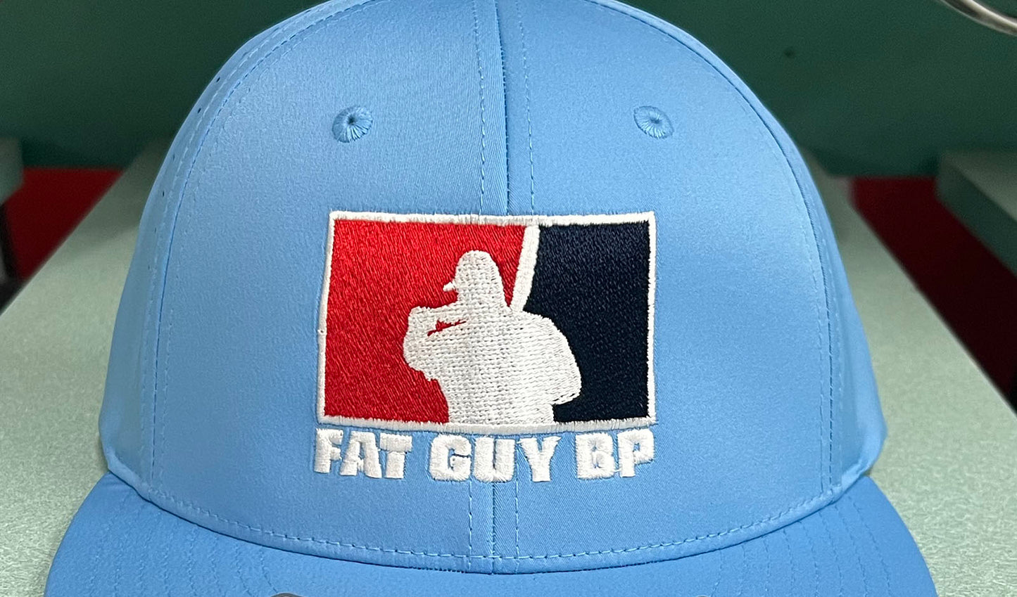 Fat Guys BP Hat PTS30 Columbia Blue #RedNavy