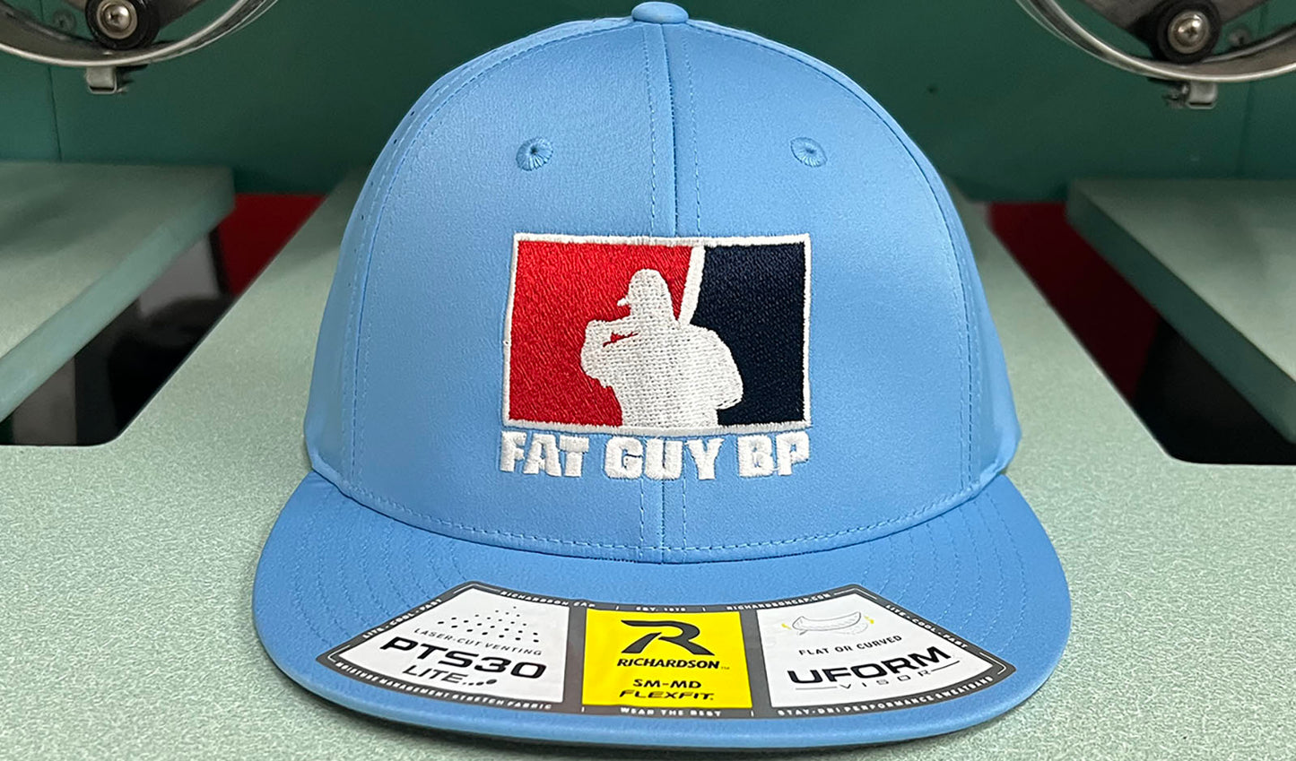 Fat Guys BP Hat PTS30 Columbia Blue #RedNavy