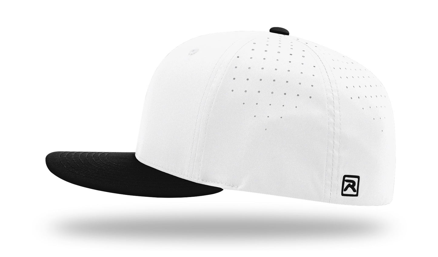 Angry Pineapple Hang Loose PVC Caps - White/Black PTS30