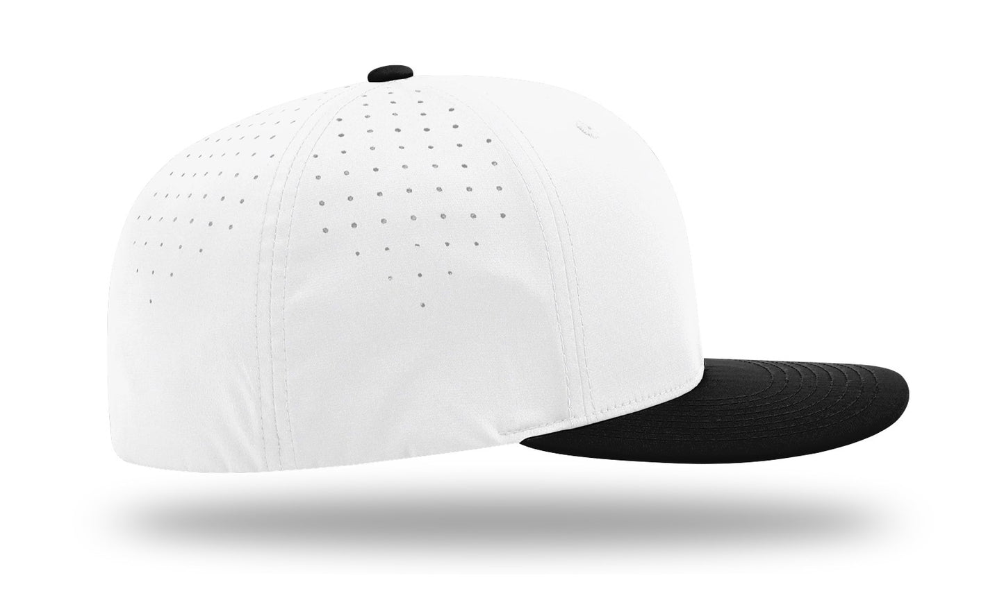 Angry Pineapple Hang Loose PVC Caps - White/Black PTS30