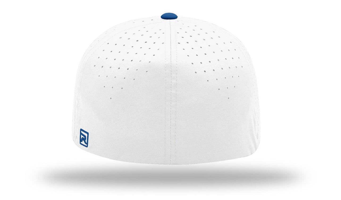 Blue Devils HOME Hang Loose Caps - Solid White/Royal PTS30
