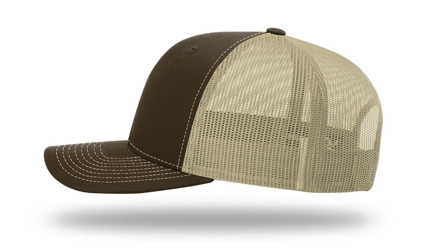 MB Shield - Richardson 112 Snapback - Brown/Khaki-Khaki