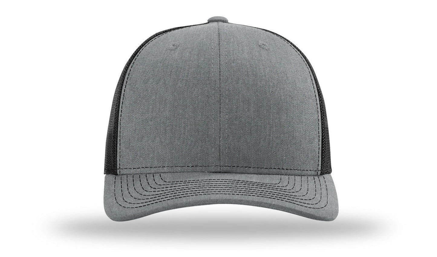 112 Richardson Snapback Heather Grey/Black