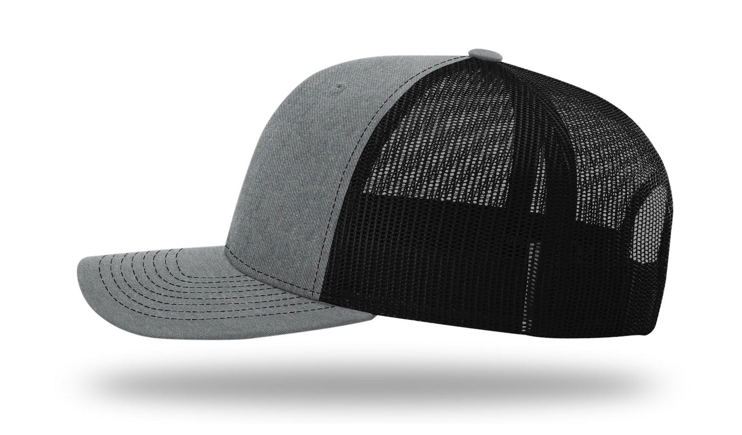 Texas Flag Hang Loose Cap - R112 snapbacks Heather Gray/Black