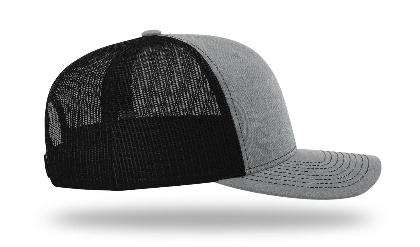 Texas Flag Hang Loose Cap - R112 snapbacks Heather Gray/Black