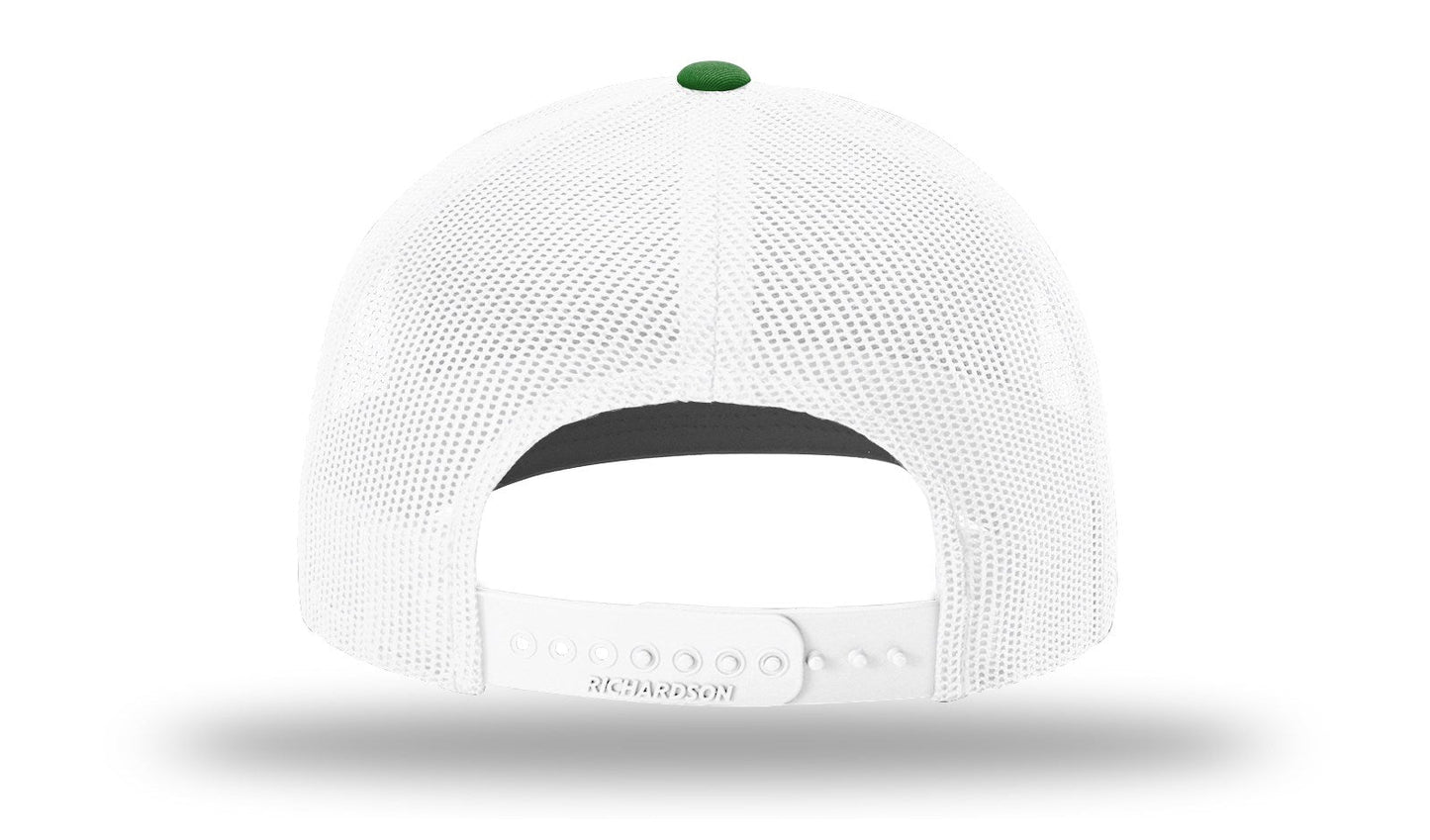 MB Shield - Richardson 112 Snapback - Kelly Green/White/Gold