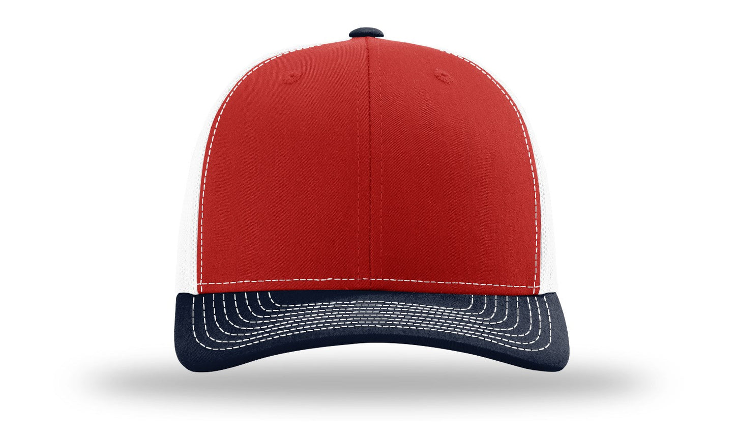 112 Richardson Snapback Red/White/Navy