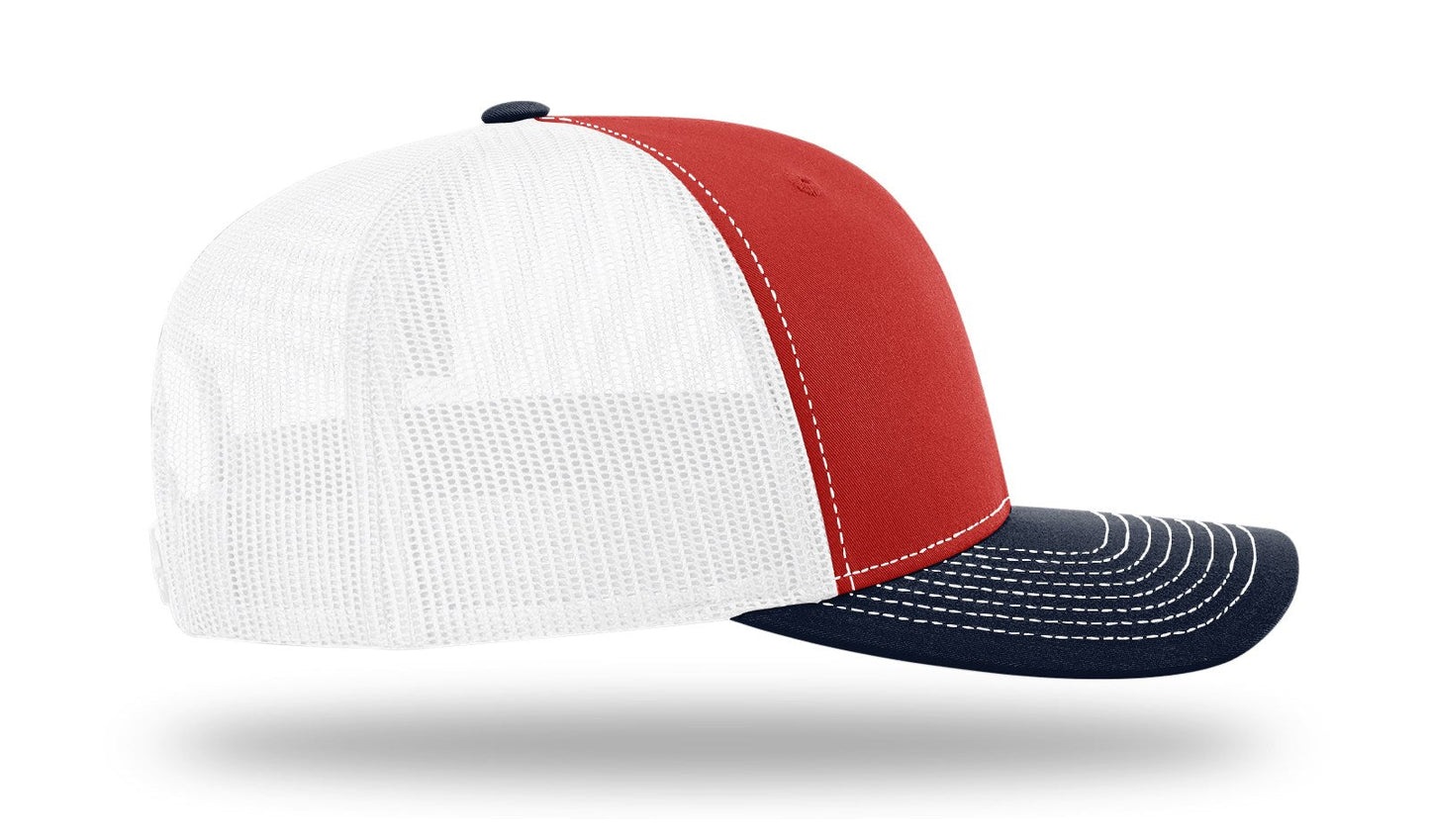 112 Richardson Snapback Red/White/Navy