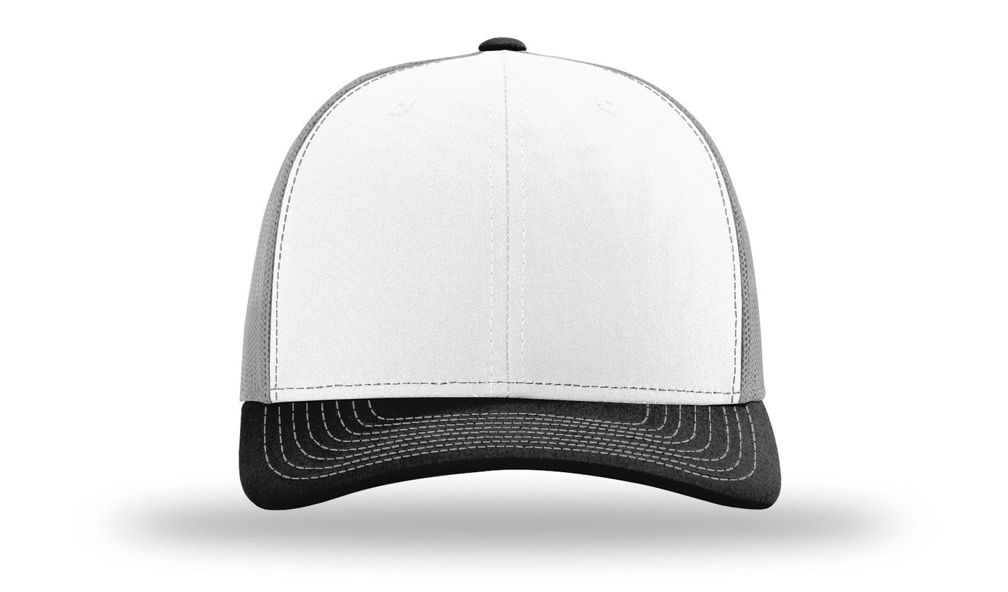 112 Richardson Snapback White/Aluminum/Black