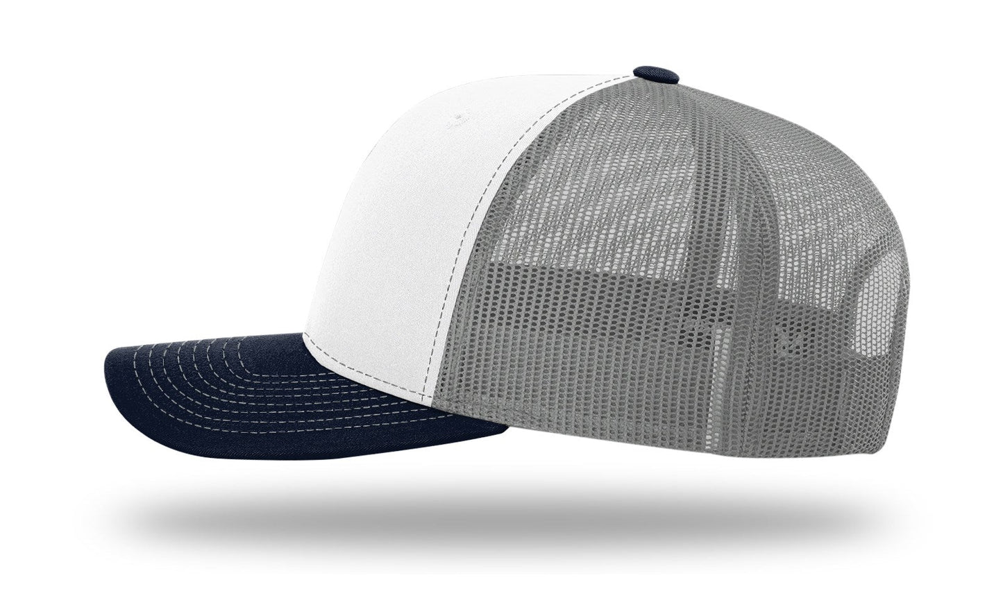 112 Richardson Snapback White/Aluminum/Navy