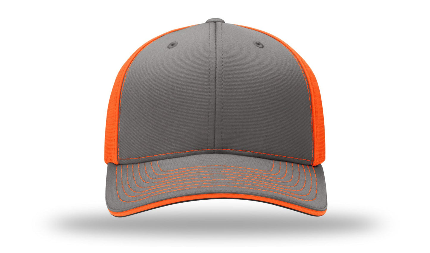 172 Sports mesh R-Flex Charcoal/Neon Orange