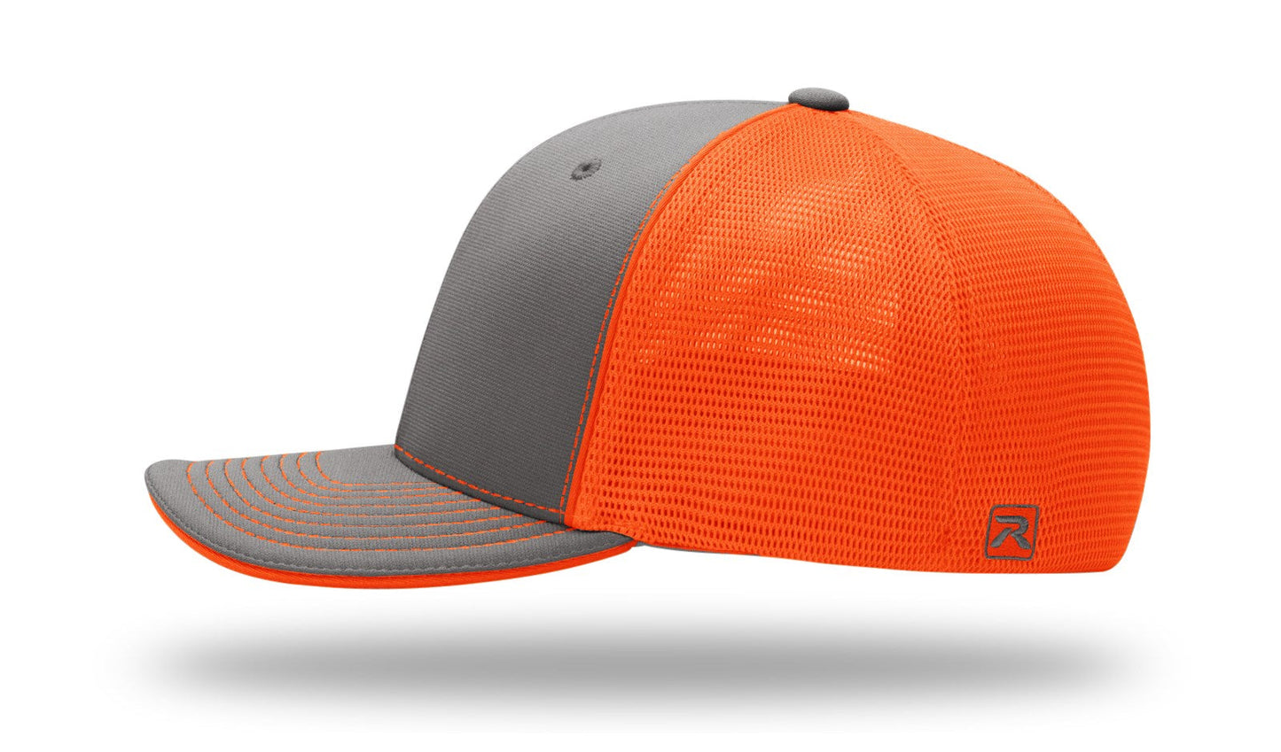 172 Sports mesh R-Flex Charcoal/Neon Orange