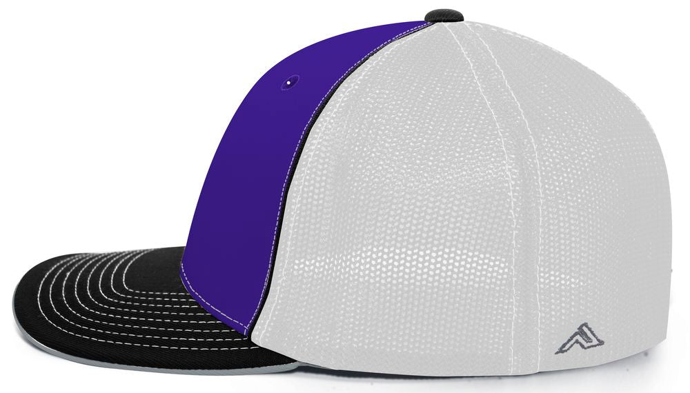 404M Pacific Flexfit Purple/White/Black