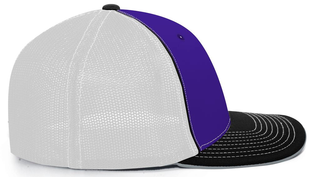 404M Pacific Flexfit Purple/White/Black