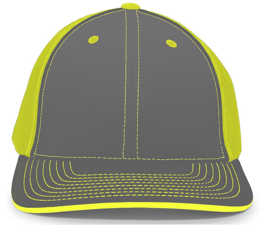 404M Pacific Flexfit Graphite/Neon Yellow/Graphite