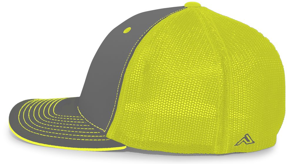 404M Pacific Flexfit Graphite/Neon Yellow/Graphite