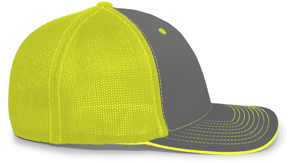 404M Pacific Flexfit Graphite/Neon Yellow/Graphite