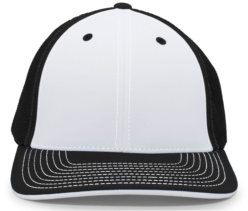 404M Pacific Flexfit White/Black/Black
