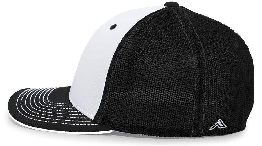 404M Pacific Flexfit White/Black/Black