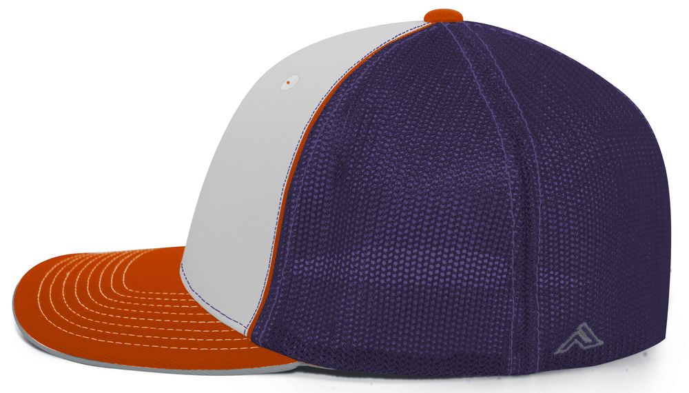 404M Pacific Flexfit White/Purple/Orange