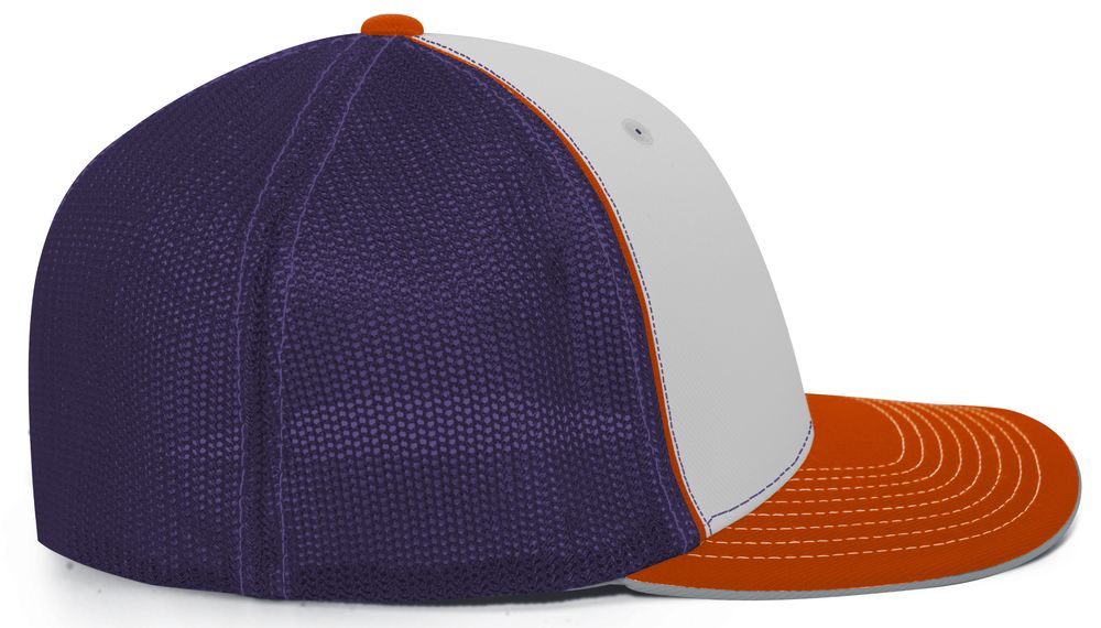 404M Pacific Flexfit White/Purple/Orange