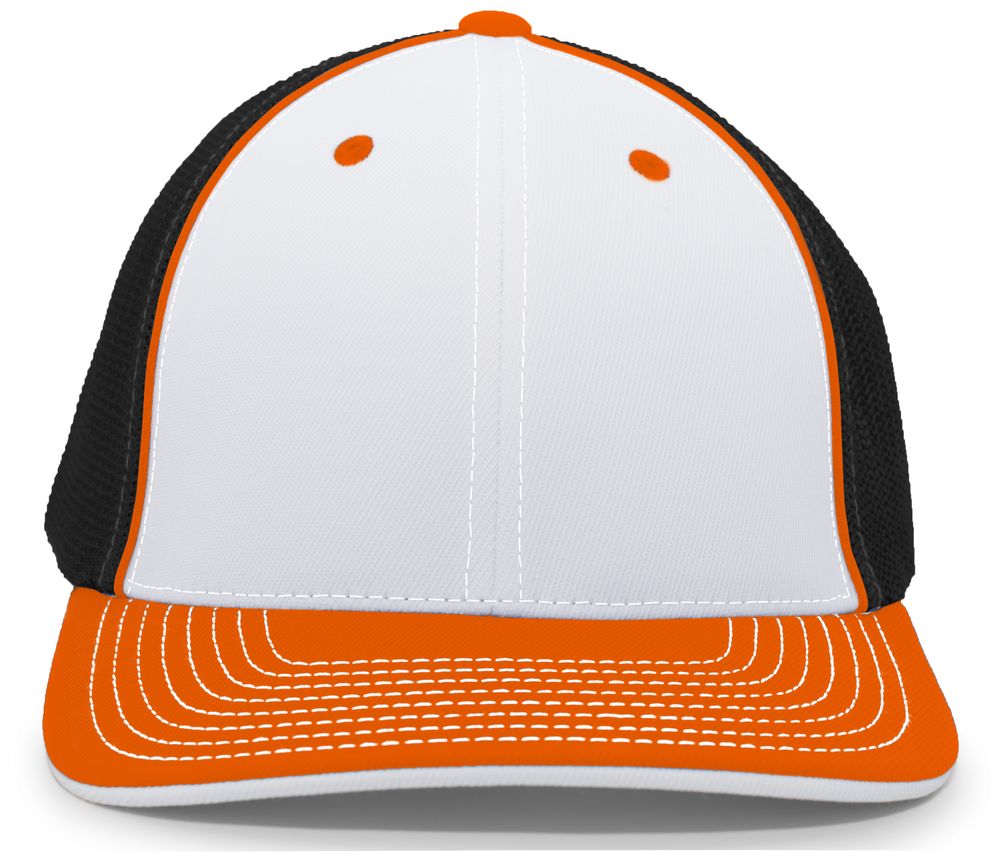 404M Pacific Flexfit White/Black/Orange