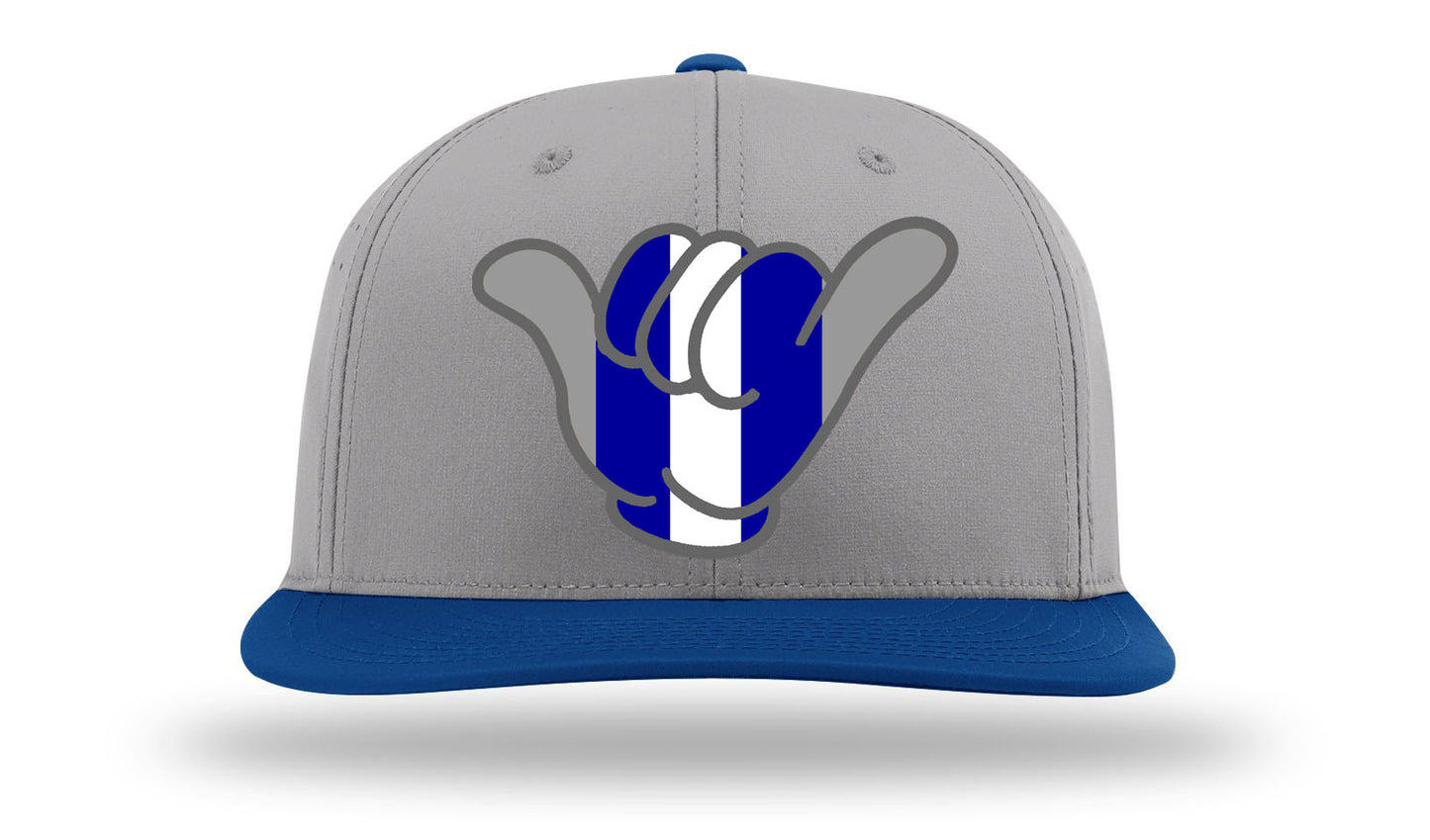 Cowboys HOME colors Shaka Hats - Grey/Royal PTS30