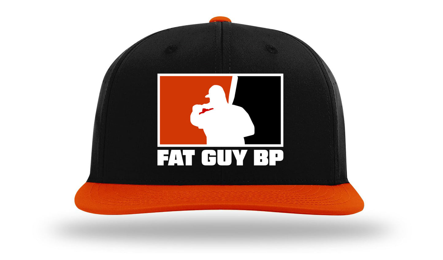 Fat Guys BP Hat PTS30 Black Orange #OrangeBlack