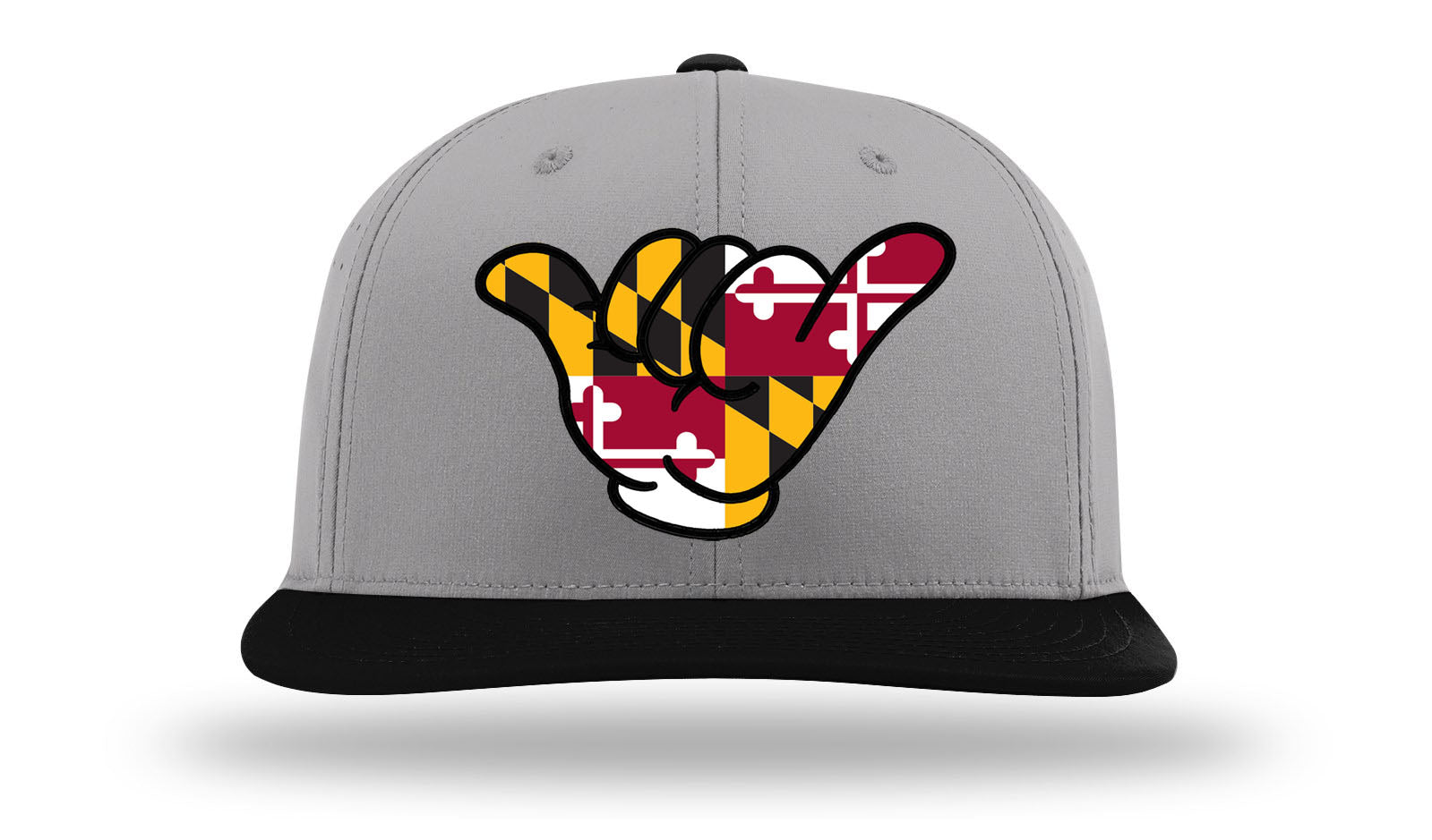 Maryland State Flag Shaka hand Cap – maddhattercaps