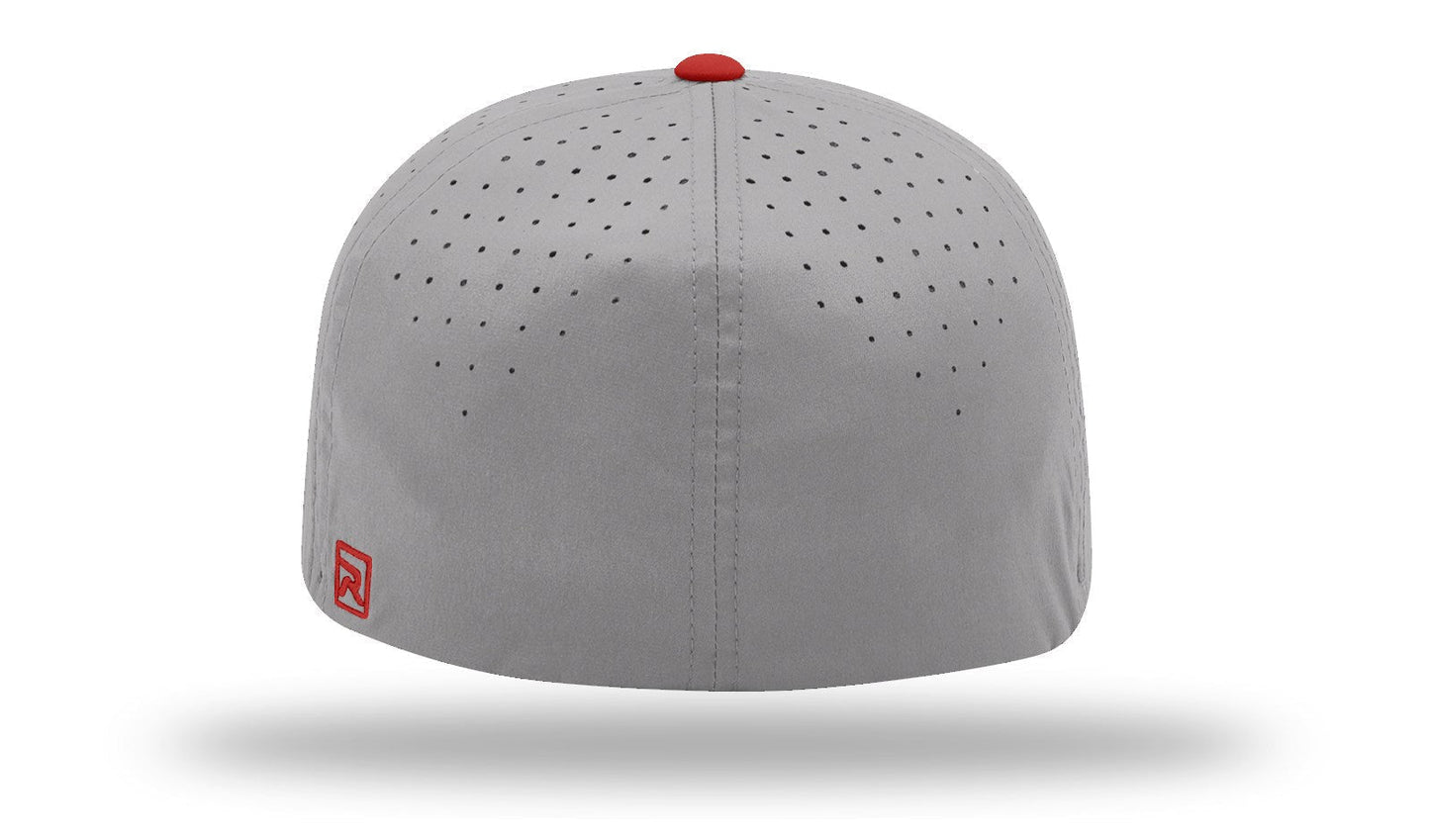 North Carolina Shaka State Flag Cap - Grey/Red PTS30