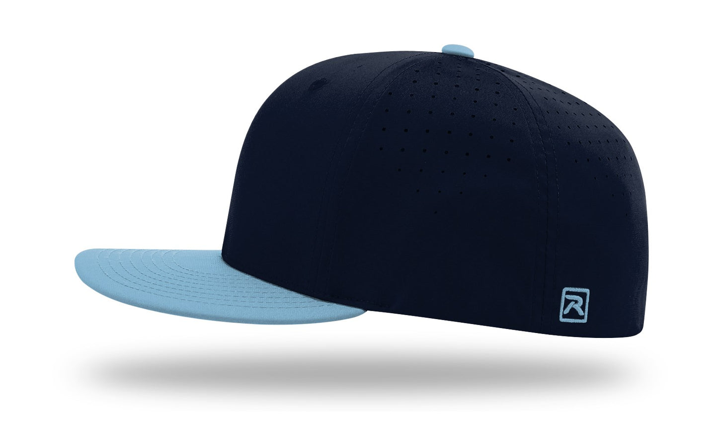 Carolina Tarheels Hang Loose Hat - Solid Navy/Columbia Blue PTS30