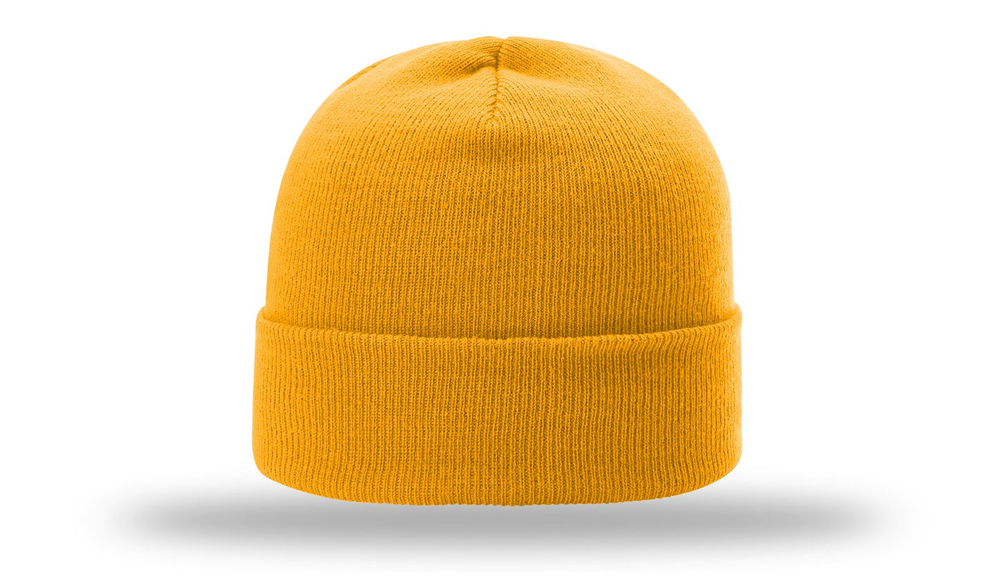 R-18 Richardson Solid Gold Beanie w/ Cuff