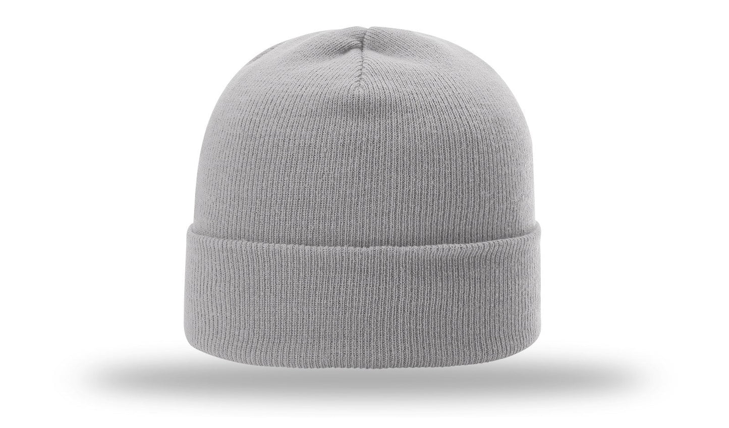 R-18 Richardson Solid Grey Beanie w/ Cuff