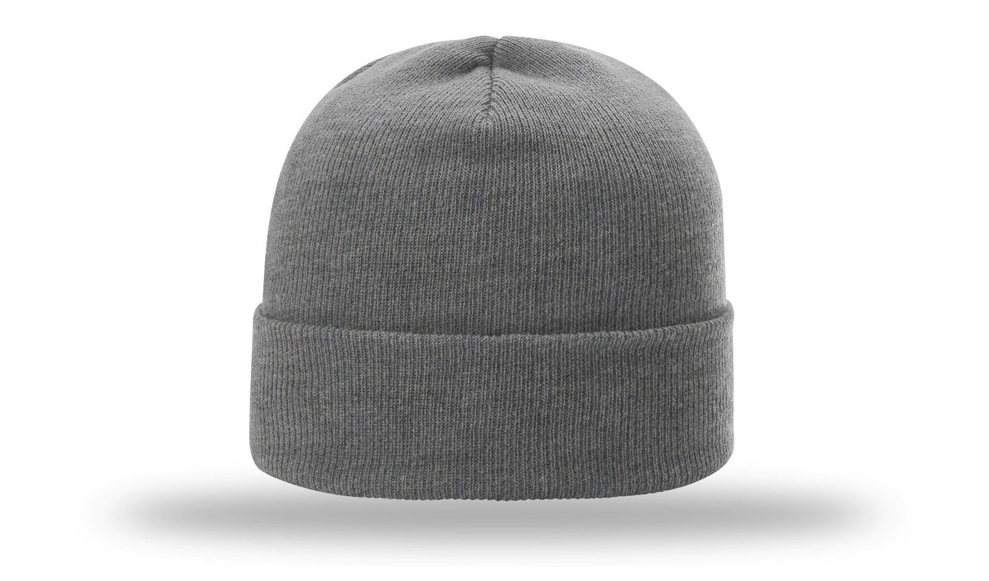 R-18 Richardson Solid Charcoal Beanie w/ Cuff