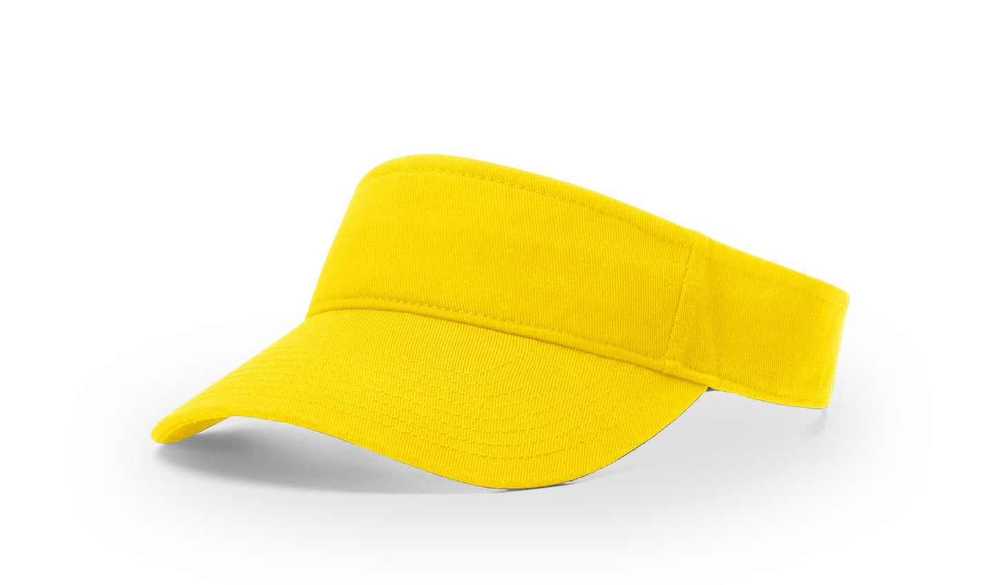 R - 45 Richardson Garment Washed Visors - Yellow