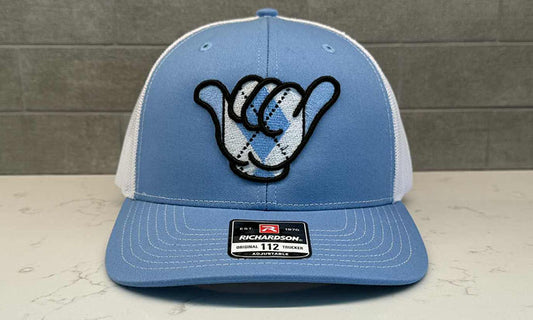 UNC Tarheels Hang Loose Cap - R112 Carolina Blue/Black snapback