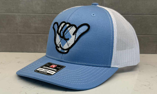 UNC Tarheels Hang Loose Cap - R112 Carolina Blue/Black snapback