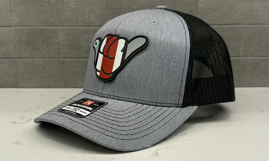 Ohio State buckeyes Hang Loose PVC Patch - 112 Heather Gray/Black