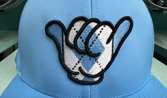 Carolina Tarheels Hang Loose Caps - Solid Columbia Blue PTS30