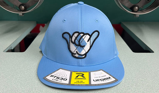 Carolina Tarheels Hang Loose Caps - Solid Columbia Blue PTS30