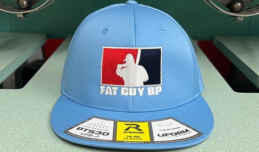 Fat Guys BP Hat PTS30 Columbia Blue #RedNavy