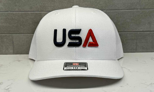 USA Ryder Cup Hat - R112 White snapback