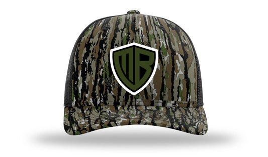 MB Shield - Richardson 112P Snapback - Realtree Black Hunter Green
