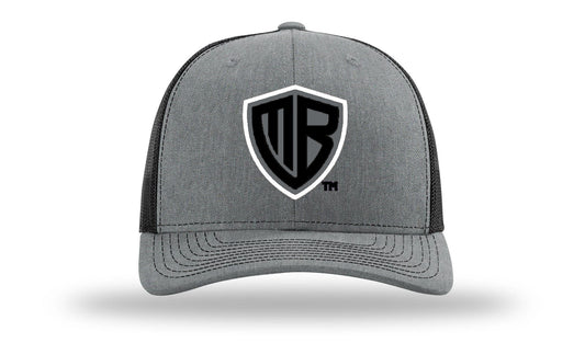 MB Shield - Richardson 112 Snapback - Heather Gray/Black