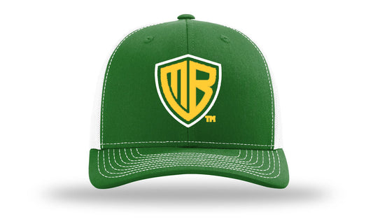 MB Shield - Richardson 112 Snapback - Kelly Green/White/Gold