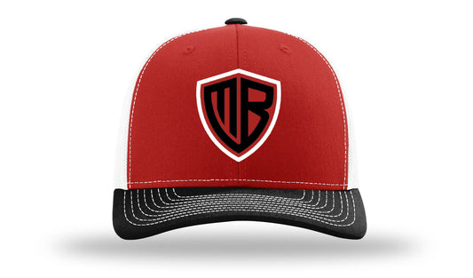 MB Shield - Richardson 112 Snapback - Red/White/Black
