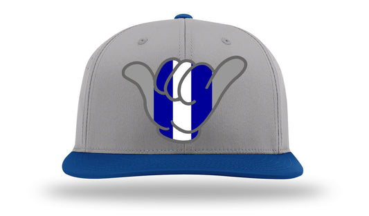 Cowboys HOME colors Shaka Hats - Grey/Royal PTS30