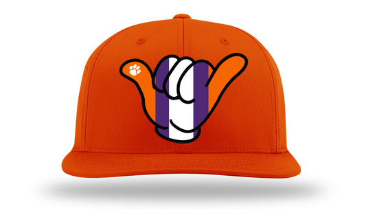 Tigers Shaka Caps - Solid Orange PTS30